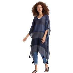Eileen Fisher Midnight Poncho NWT